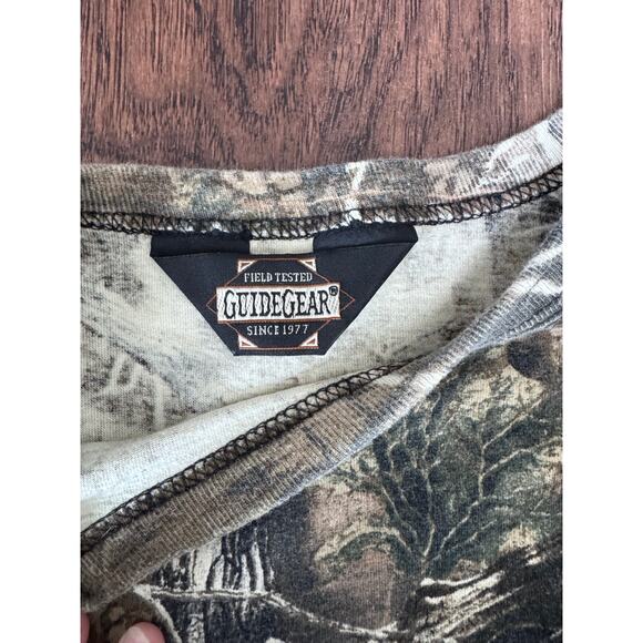 Camoflauge Long Sleeve Pocket T Shirt Extra Large - Picture 3 of 6